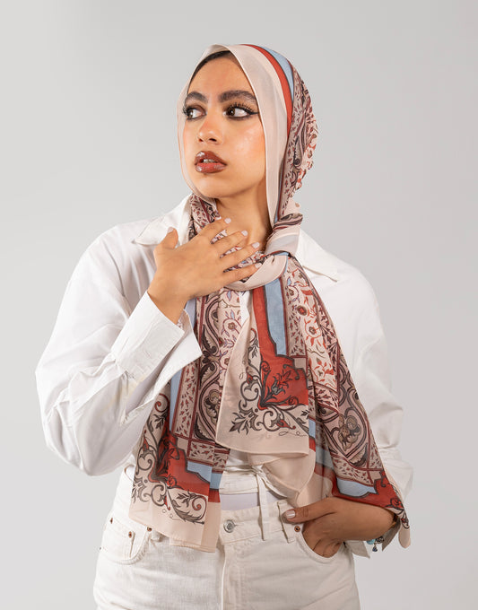 Amalia chiffon scarf