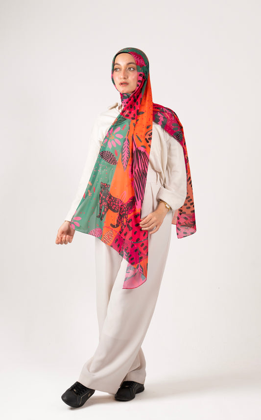 Belle chiffon scarf