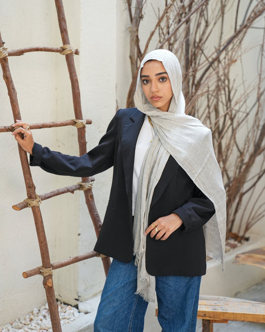 Ruffeld Cotton Light Beig