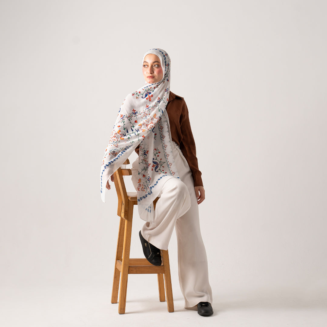 Fajr chiffon scarf
