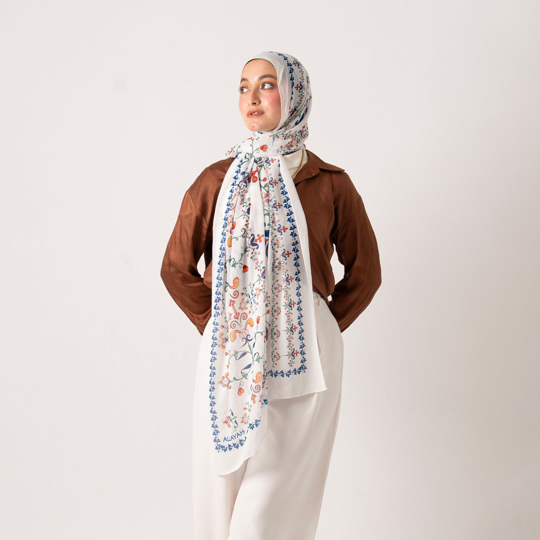 Fajr chiffon scarf