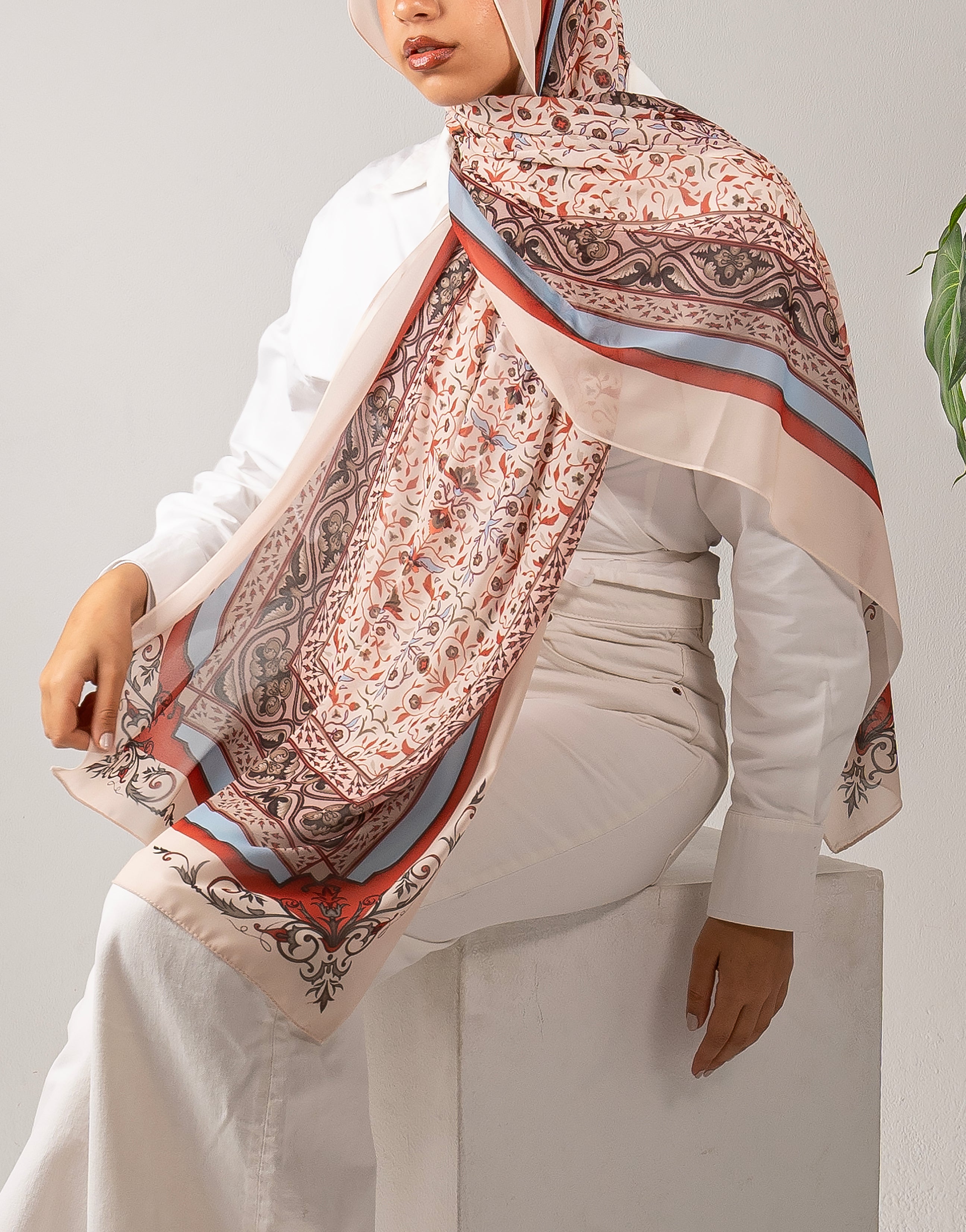 Amalia chiffon scarf