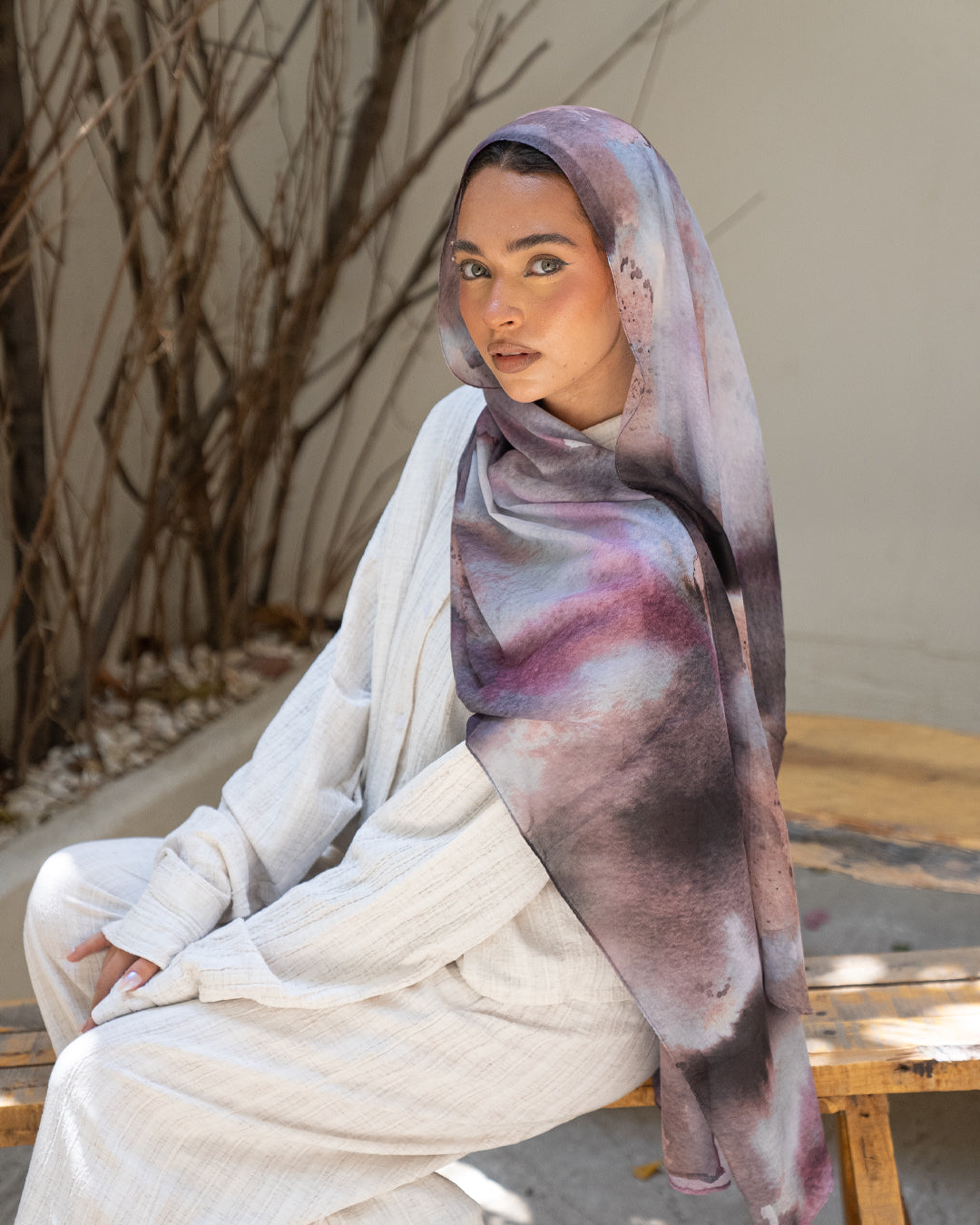 Mist Flow Modal Scarf