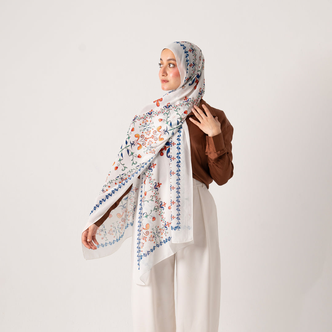 Fajr chiffon scarf