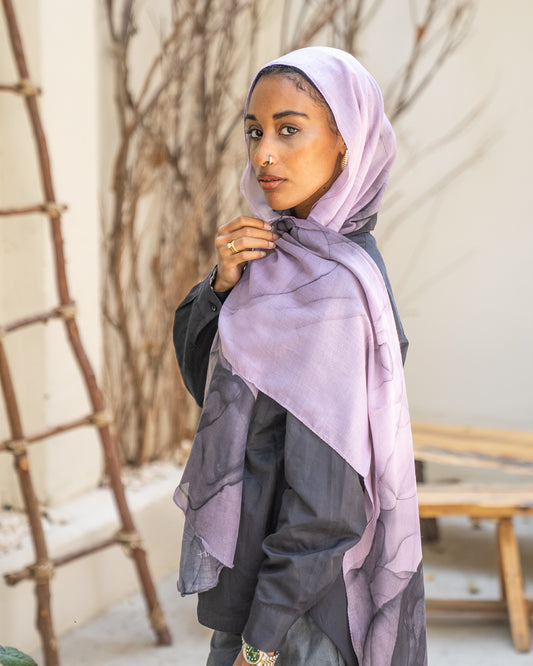 Rose Veil Modal Scarf