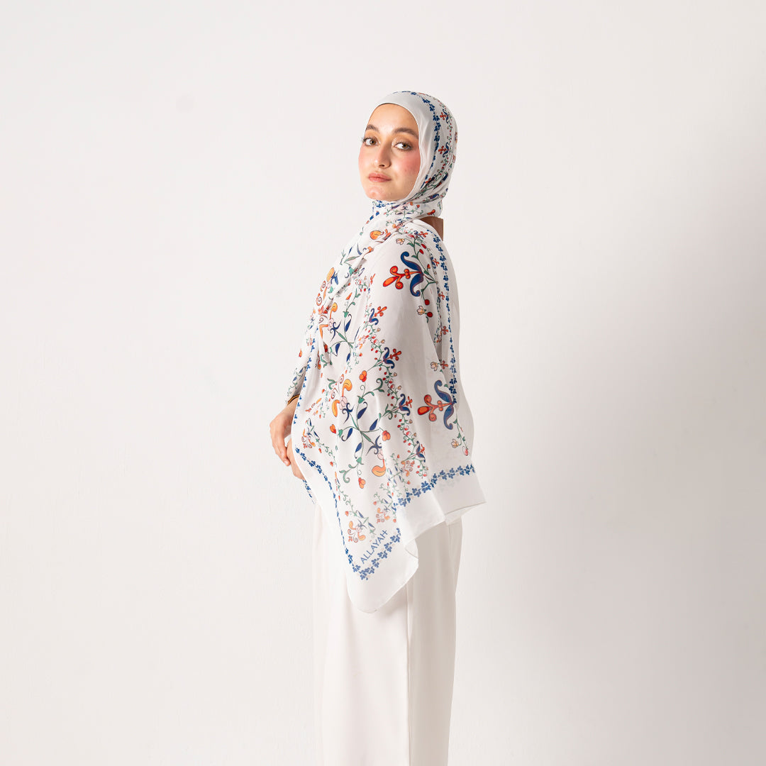 Fajr chiffon scarf