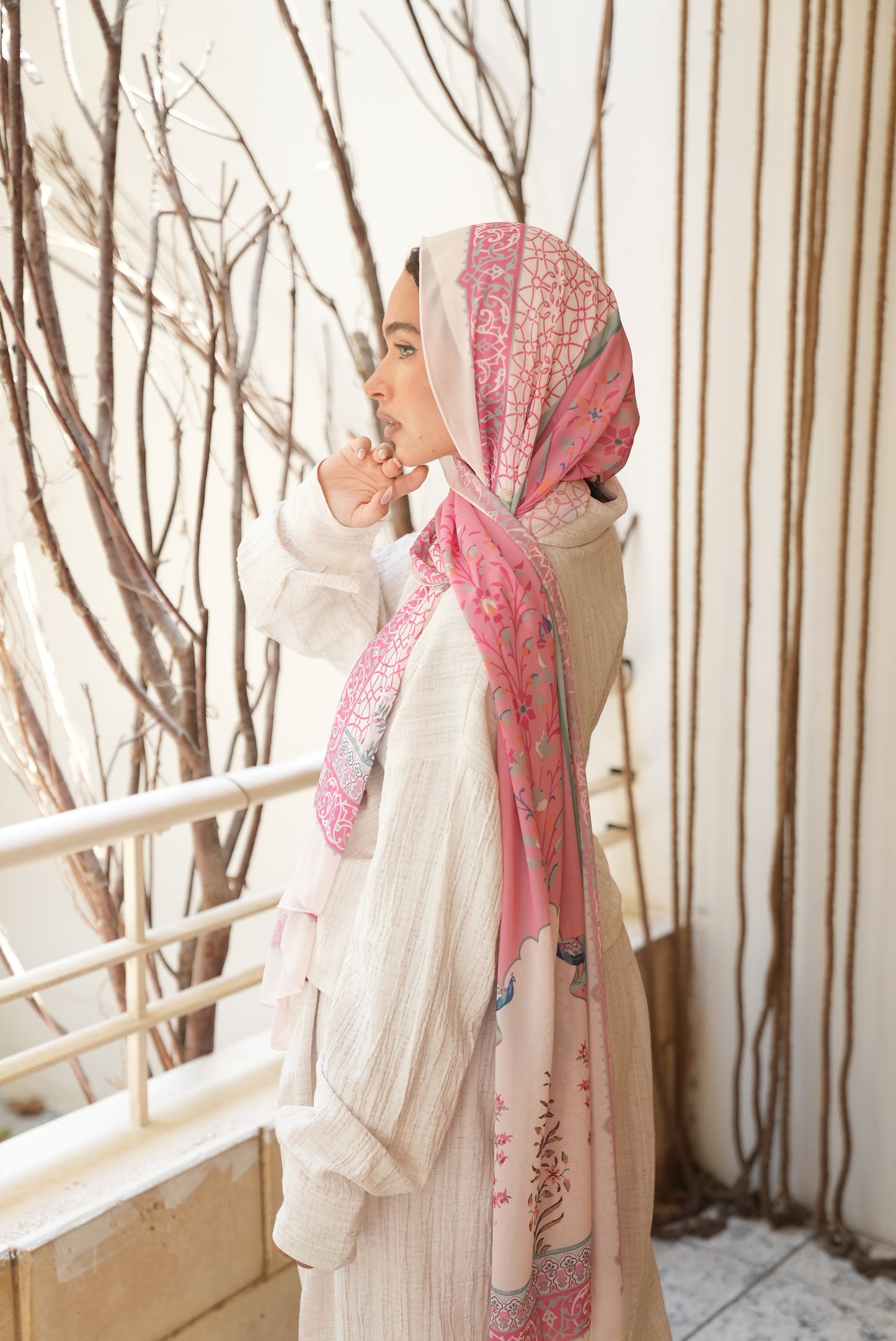 Elva chiffon scarf