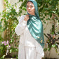 Emerald Eden Silk Scarf