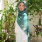 Emerald Eden Silk Scarf