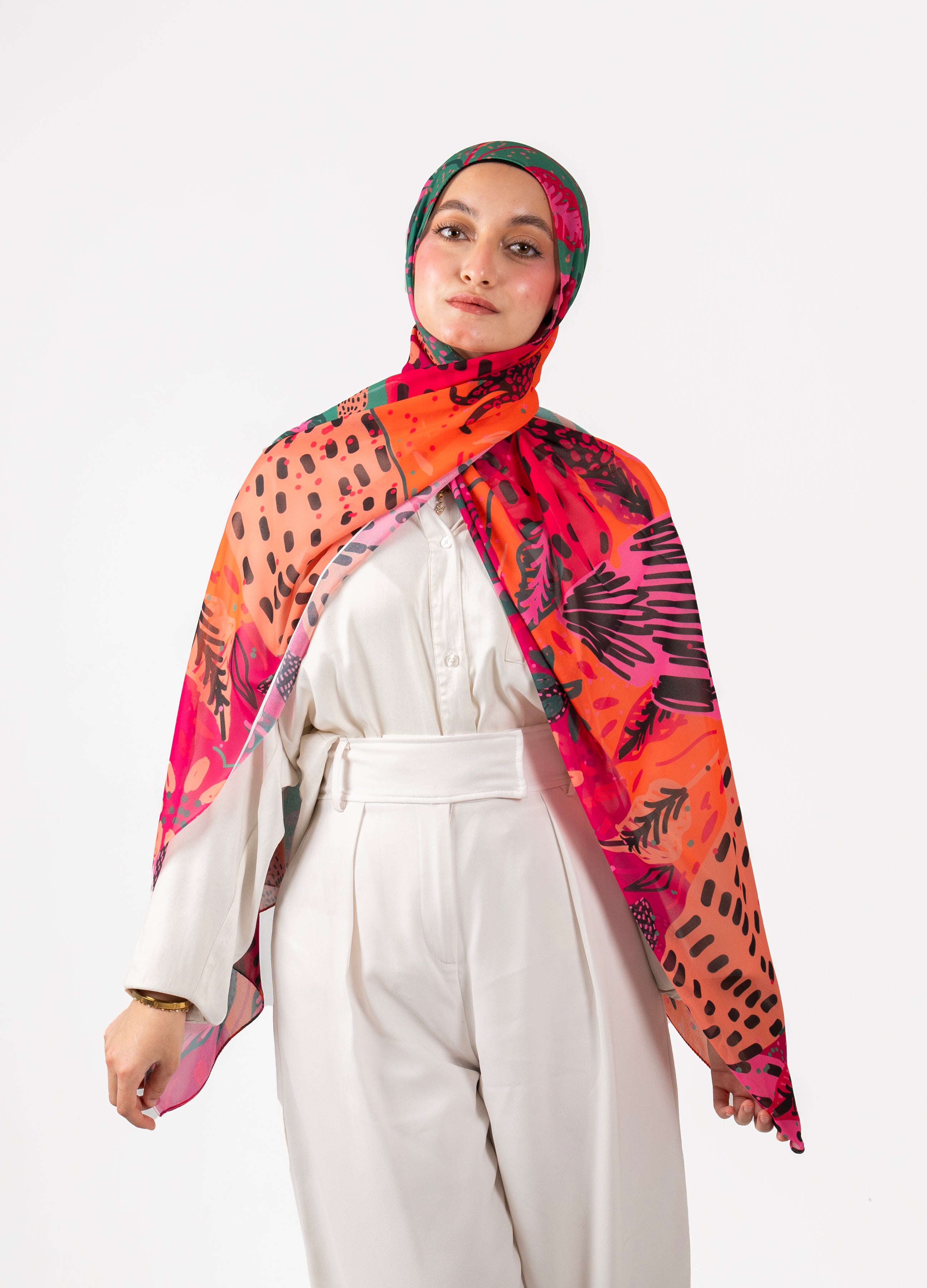 Belle chiffon scarf
