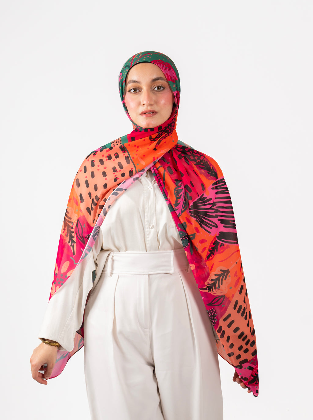 Belle chiffon scarf