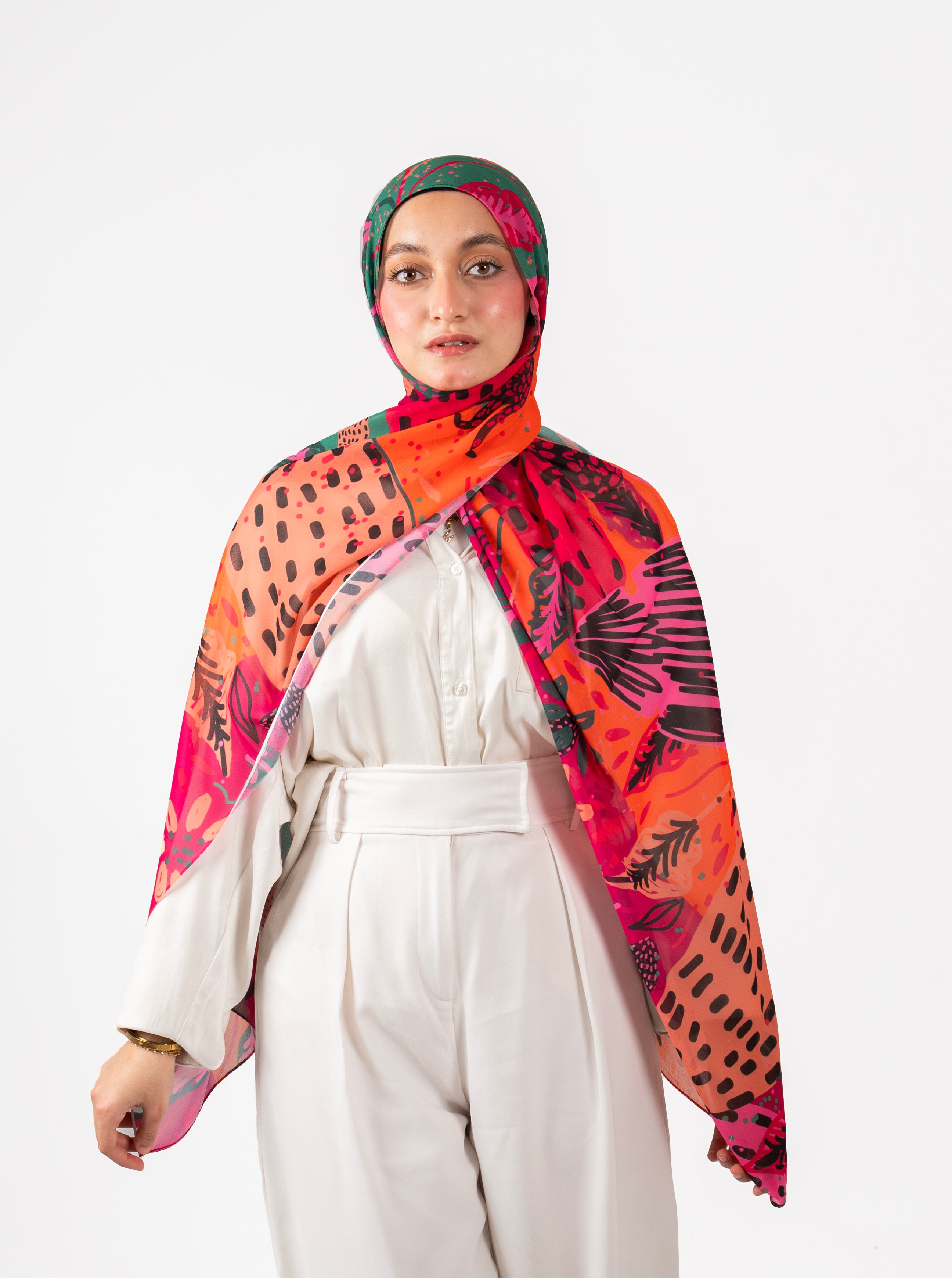 Belle chiffon scarf