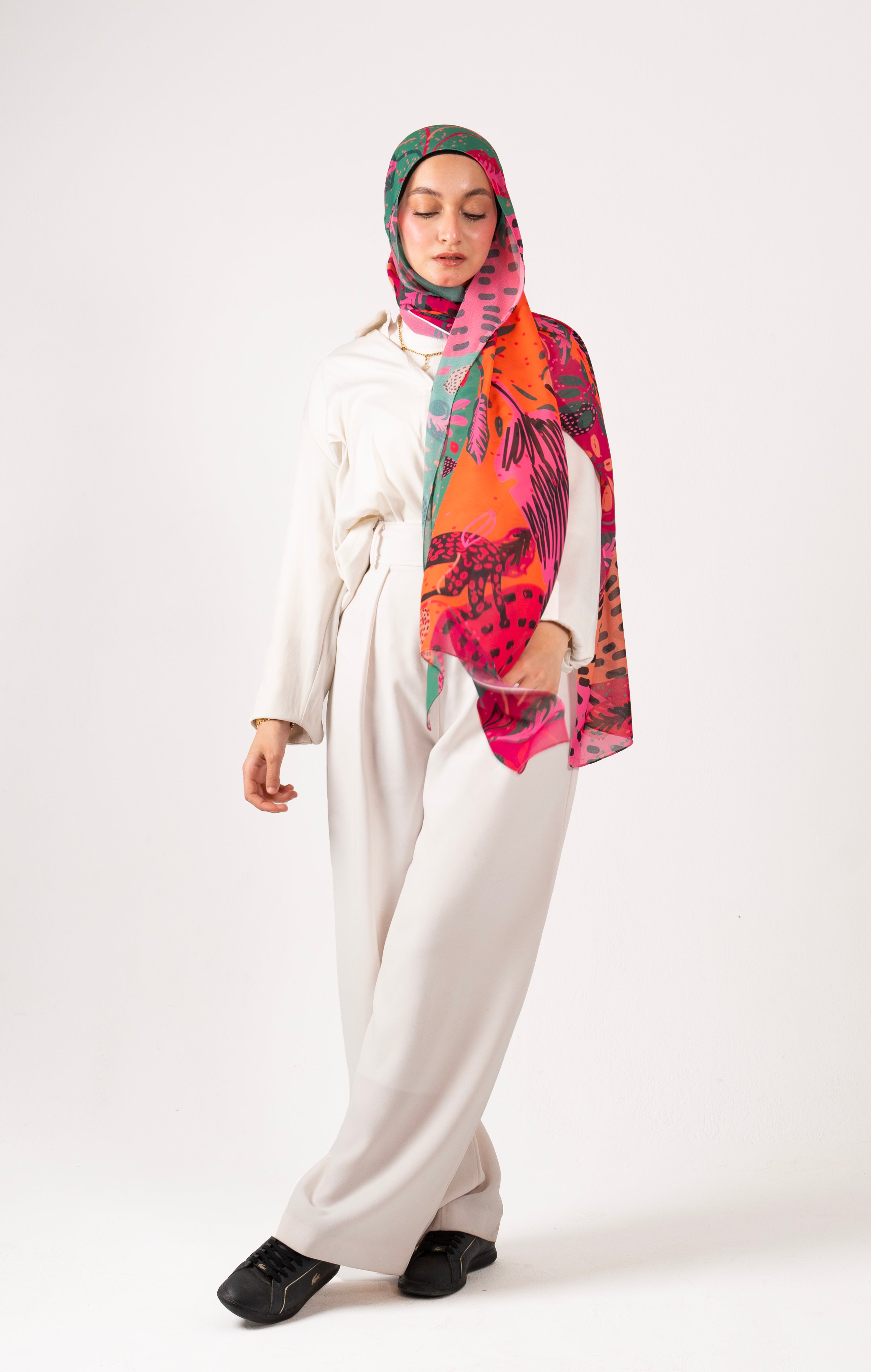 Belle chiffon scarf