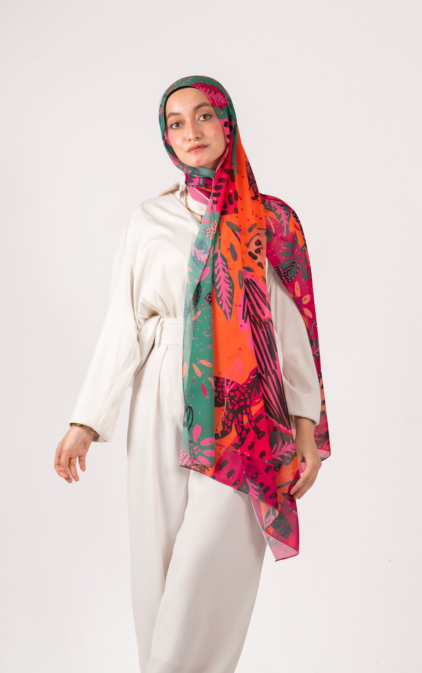 Belle chiffon scarf