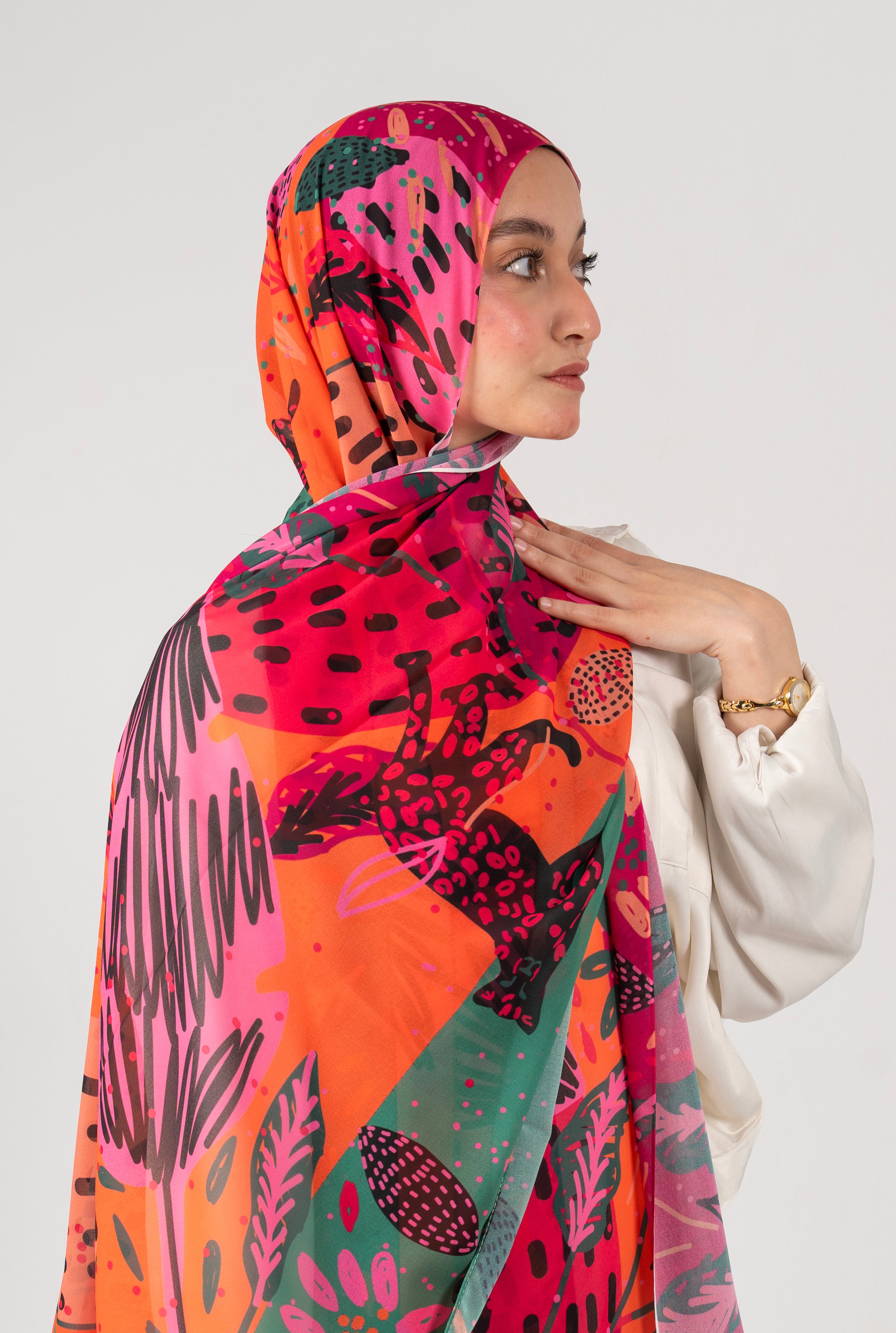 Belle chiffon scarf