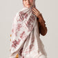 cream cocoa elegance silk scarf