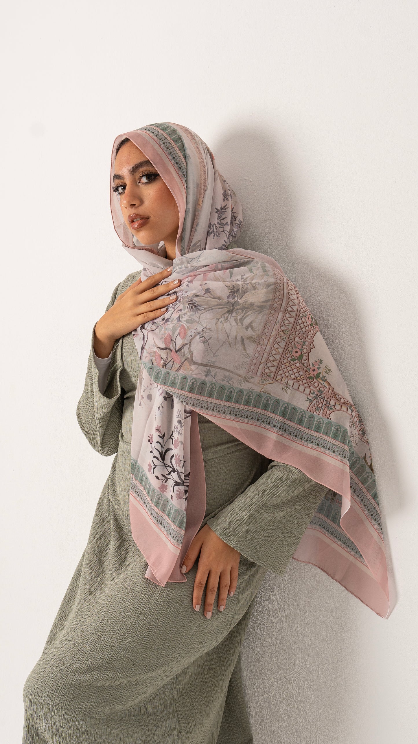 mira chiffon scarf