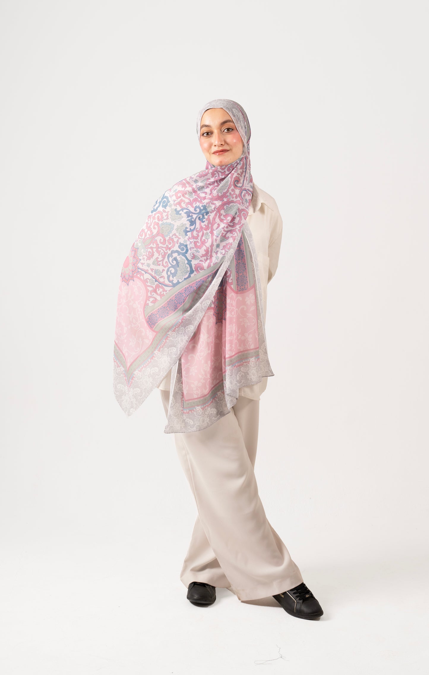 NURAY chiffon scarf