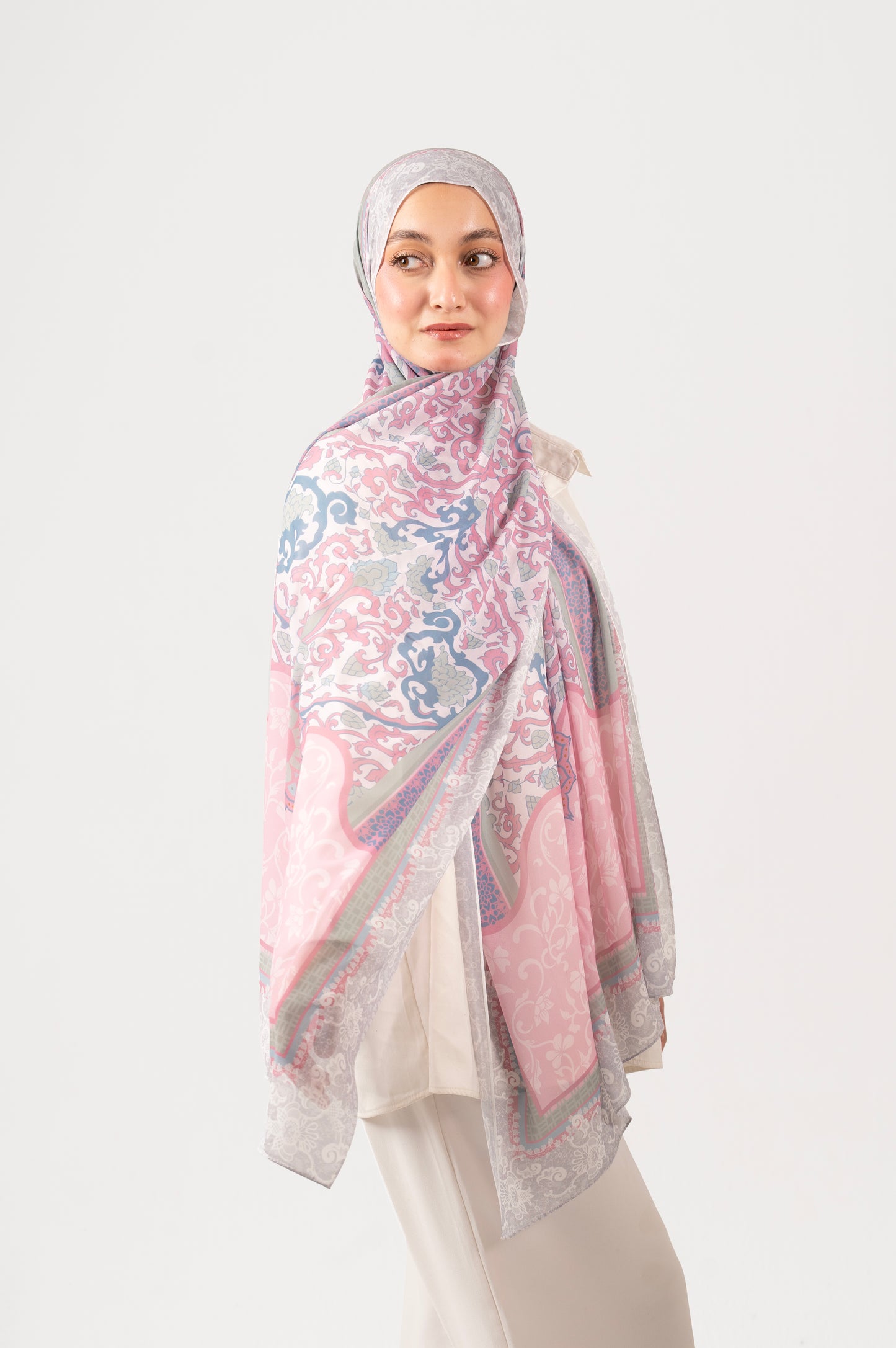 NURAY chiffon scarf