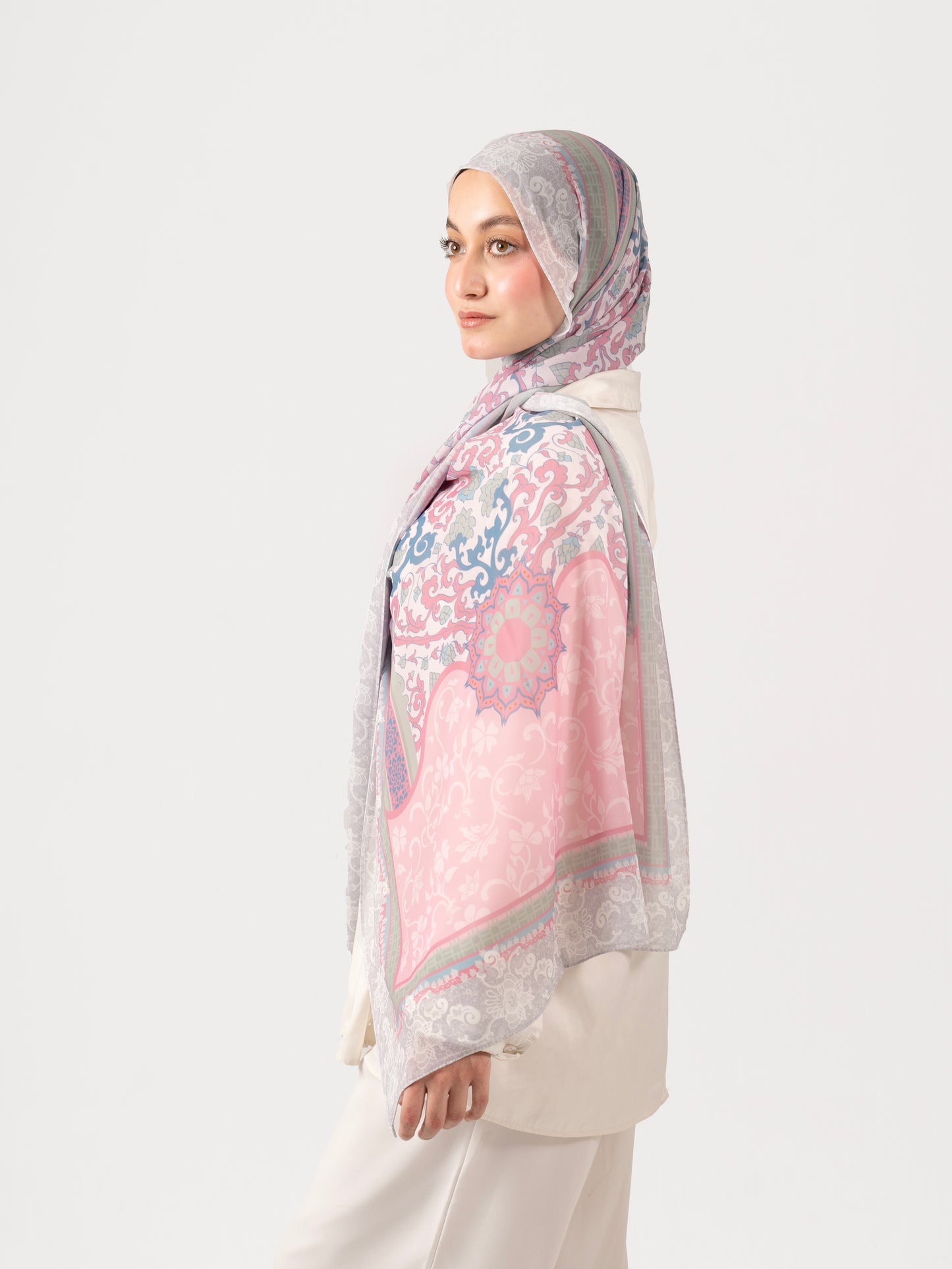 NURAY chiffon scarf