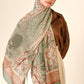 aquaflair chiffon scarf