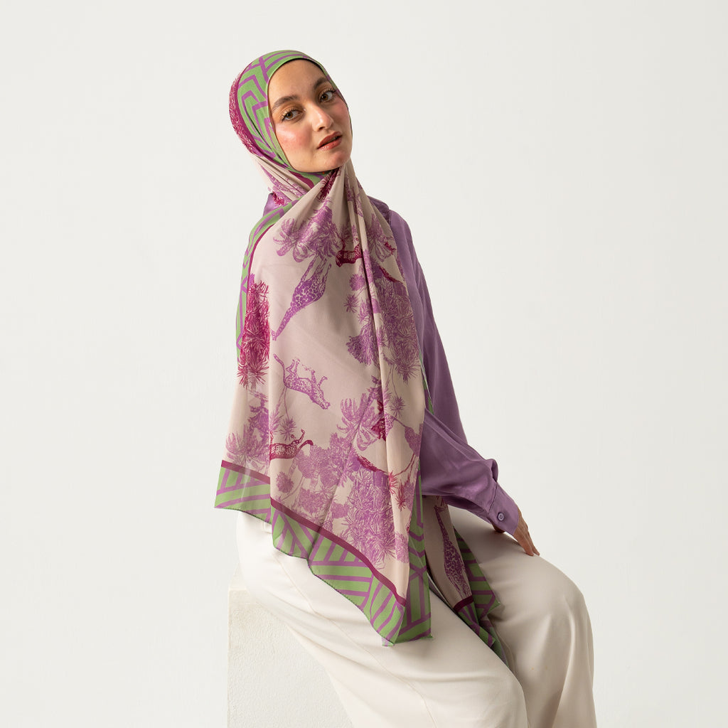 Luna chiffon scarf