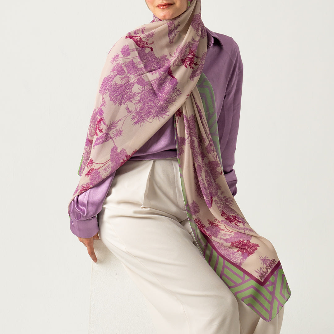 Luna chiffon scarf
