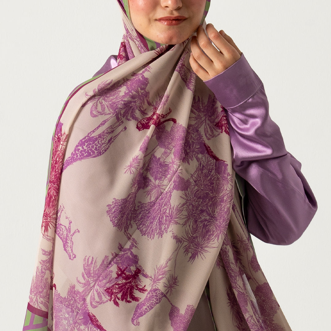 Luna chiffon scarf